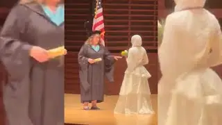 High school graduate speaks out after being denied diploma on stage for dancing during ceremony
