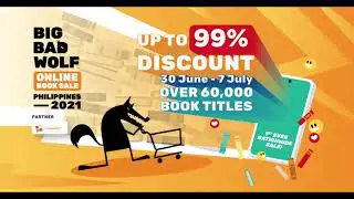 Big Bad Wolf Online Book Sale 2021 Promo Voucher Code 5-10% Off
