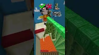 Rotating Floor Squid Game 3 vs Italian Brainrot Mobs #minecraft #shorts #italianbrainrot