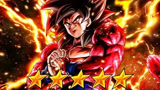 WHAT EVEN IS THIS??? 5 STAR ULTRA SUPER FULL POWER SAIYAN 4 GOKU | Dragon Ball Legends