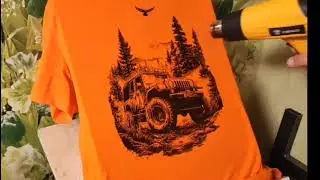 Silkscreen printing on color. Orange color separation result.
