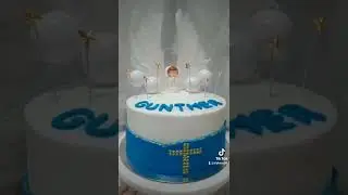Angel theme cake