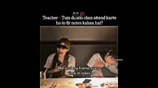 me and my benchmate every time 🤣🤣     #schoolgoals