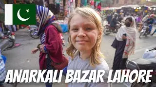 FOREIGNER FAMILY WINTER SHOPPING AT ANARKALI BAZAAR LAHORE.