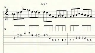 Line study 1A/Pat Martino