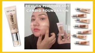 REVLON PHOTOREADY CANDID FOUNDATION SWATCH | DienDiana