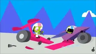 PBS Kids Racing ID in Funhouse Droplets