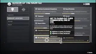 Get to Taking Out Their Commanders, One by One &ndash; Destiny 2: The Witch Queen - Season of the Haunted
