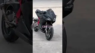 ||Black CBR 250rr 🖤|| black cbr250rr look 2024 || #viral #cbr250rr #youtubeshorts #trending #bike