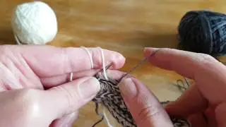 Two handed corrugated ribbing