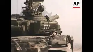Russian tanks seen arriving in Georgian city of Senaki