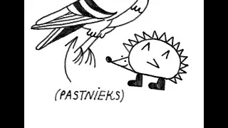 Ezītis sūta labas domas uz otru pasaules malu