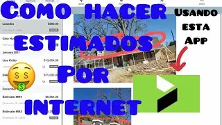 como hacer un estimado por internet por medio de Joist app