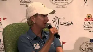 Karrie Webb's Winner Interview at the 2013 ShopRite LPGA Classic Presented by Acer