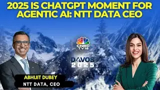US Is The Largest & Highest Growth Market: NTT Data, CEO | Davos 2025 | CNBC TV18