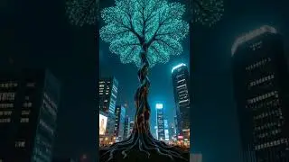 Tree of the Future 🌳🤖 | Nature Meets Tech #shorts #science