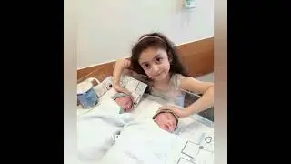 Зилола Икромова 3 бор она булди эгизак кизчалар муборак Зилола