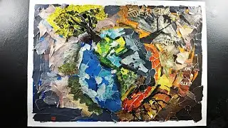 World Environment Day Collage Making | Environment Day Collage | Environment day | Collage Making