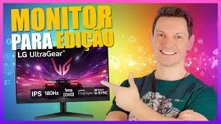 MONITOR IDEAL PARA EDI&Ccedil;&Atilde;O E TRATAMENTO DE IMAGEM - LG UltraGear IPS