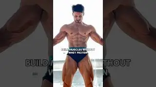 Vegetarian Diet 🌱 without supplement | How to complete protein intake without whey #gym