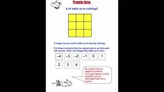 maths integers puzzle maths magic puzzle @mathsrishi8628