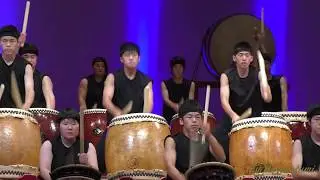 真夏の夜の鼓動 （塙工業高校和太鼓部）矢吹町