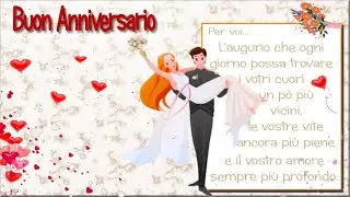 Auguri Buon Anniversario di Matrimonio 🤵🏻&zwj;👰🏻&zwj;