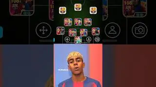 Barcelona Lineup with their new Transfer 2026 ☠️ #barcelona #usa #efootball #football