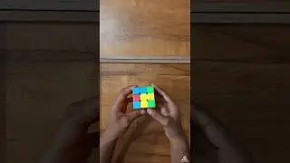 ⚡️OLL 26/57 | L-shape Case Solve in 3x3 Rubik's Cube #shorts