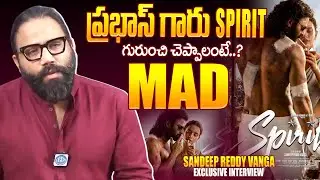 Director Sandeep Reddy Vanga Latest Sensational Interview || Prabhas Spirit Movie || iDream