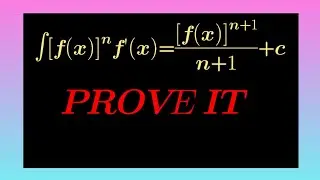 Integrals Formula With Proof | Integration Formula 