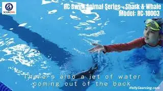 Make a splash!🐋Our RC 18003 RC Swim Animal Series swims, sprays, and lights up, perfect for pool fun