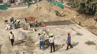 Site Work building Steel Works shuttering work tank work 