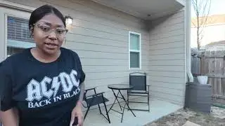 WATCH ME DECORATE MY BACKYARD WITH ME| LESS THAN 100$