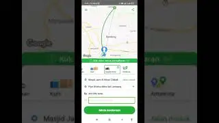 cara memesan ojek online Indriver  ala tunanetra