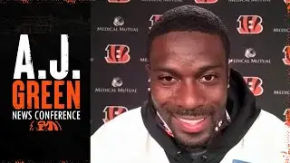 A.J. Green Discusses Being a Team Captain & Working Back From Injury | Cincinnati Bengals
