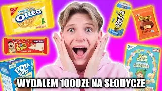 GIGANTYCZNY HAUL I TEST SŁODYCZY Z USA 😱 *wydałem 1000zł* 🇺🇸 | Dominik Rupiński