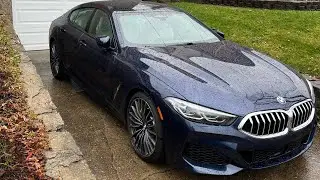 В эти выходные я влюбился в BMW 840i Grancoupe 2022 года.
