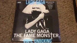 Lady Gaga The Fame/Fame Monster Vinyl  Unboxing (Urban Outfitters Exclusive)
