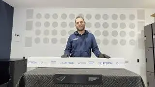 Lutron Palladiom Wire-Free Shade Unboxing