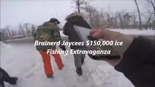 Big Ice Fishing Tournament GULL LAKE. MINNESOTA
