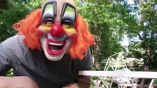 West German Clown mask. Unboxing