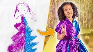 Fashion Designers Turn This Kid&rsquo;s Drawing Into A Real Dress