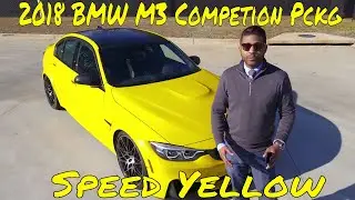 2018 BMW M3 Competition Package | Speed Yellow