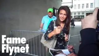 Michelle Keegan Is All Smiles While Leaving BBC Radio 1 In London