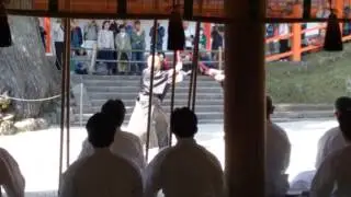柳生新陰流的劍術表演 - 春日大社