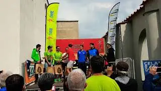 Vesuvius 42km sky marathon awards.