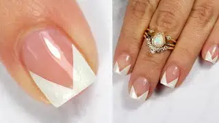 Chevron French Nails | Easy Nails