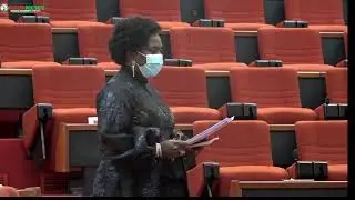 Senators Abiodun Olujimi moving a motion