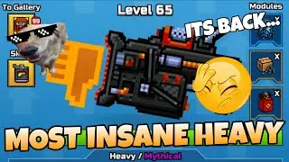 So Devs Returned This BROKEN Heavy... 🤦 Op Dislike Heavy Gameplay and Review | Pixel Gun 3D